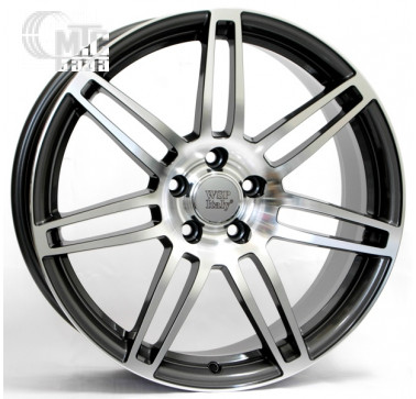 WSP Italy Audi (W557) S8 Cosma Two 8,5x19 5x112 ET45 DIA57,1 (black polished)